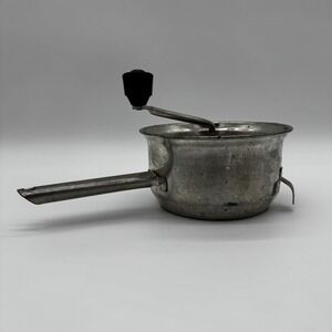 Foley Food Mill Stainless Steel No. 101 USA Made – Hand Crank Strainer 7 in